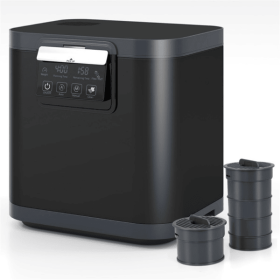 28110550 Kitchen Waste Combiner 500W Home Waste Processor with LED Display, Activated Carbon Filter, 4L Food Waste Crusher