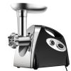 2800W Electric Meat Grinder Set Food Sausage Stuffer Mincer 1 Cutting Blade 4 Plates