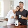 Electric Milk Frother Steamer 4 in 1 Multifunctional Hot Cold Milk Foam Maker 19.95OZ Automatic Quiet Milk Warmer Latte Cappuccinos Hot Chocolate