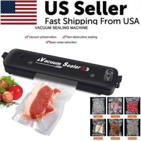 Vacuum Sealer Machine Food Preservation Storage Saver Automatic With Seal Bag (Package: Vacuum Machine)